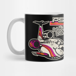 Defunct PSA Airlines Get High 70s 80s Pacific / California Mug